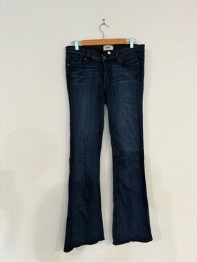 PAIGE Skyline Boot Dark Indigo Flare Jeans